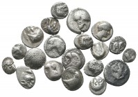 Lot of ca. 20 greek silver coins / SOLD AS SEEN, NO RETURN!<br><br>very fine<br><br>