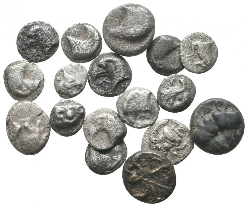 Lot of ca. 17 greek silver coins / SOLD AS SEEN, NO RETURN!

very fine