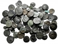 Lot of ca. 75 greek bronze coins / SOLD AS SEEN, NO RETURN!<br><br>very fine<br><br>