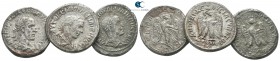 Lot of 3 roman provincial silver coins / SOLD AS SEEN, NO RETURN!<br><br>very fine<br><br>
