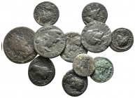 Lot of ca. 11 roman provincial bronze coins / SOLD AS SEEN, NO RETURN!<br><br>very fine<br><br>