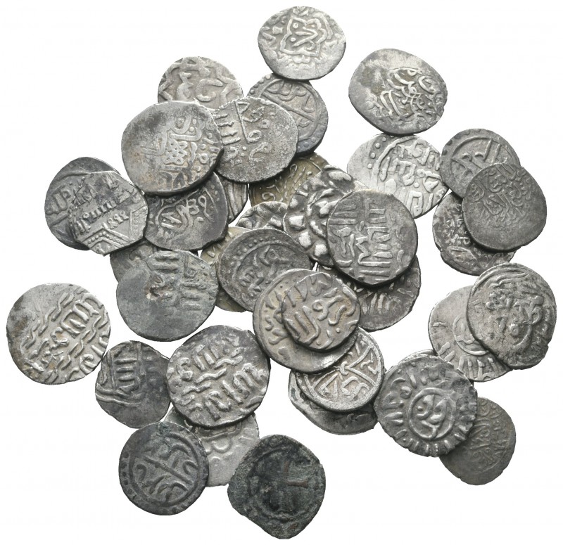 Lot of ca. 38 islamic silver coins / SOLD AS SEEN, NO RETURN!

very fine