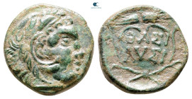 Kings of Thrace. Macedonian. Lysimachos 305-281 BC. Bronze Æ