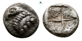 Troas. Abydos circa 500-450 BC. Obol AR