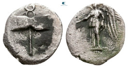 Troas. Uncertain circa 400-300 BC. Obol AR