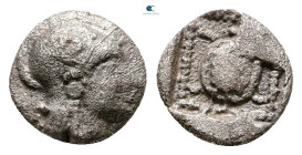 Lesbos. Methymna circa 500-460 BC. Obol AR