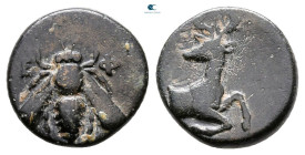 Ionia. Ephesos circa 387-289 BC. Bronze Æ