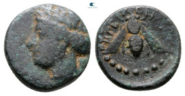 Ionia. Ephesos circa 380-320 BC. Bronze Æ