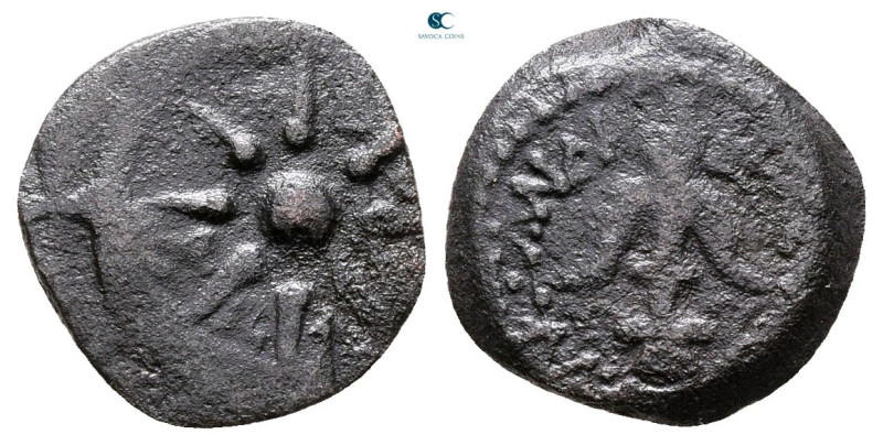 Judaea. Jerusalem. Hasmoneans. Alexander Jannaios (Yehonatan) 103-76 BC. 
Pruta...