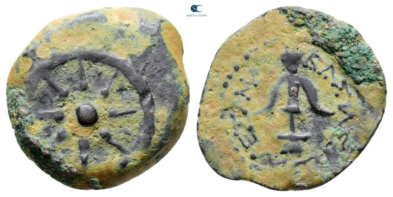 Judaea. Jerusalem. Hasmoneans. Alexander Jannaios (Yehonatan) 103-76 BC. 
Pruta...