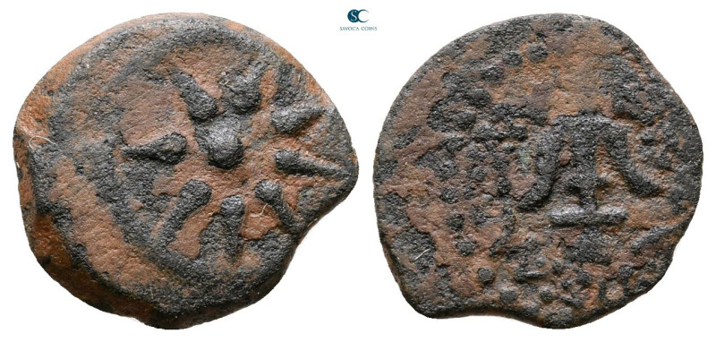 Judaea. Jerusalem. Hasmoneans. Alexander Jannaios (Yehonatan) 103-76 BC. 
Pruta...