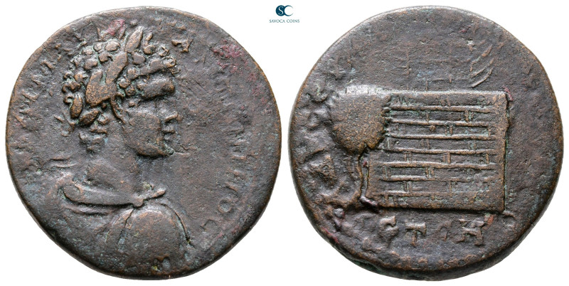 Pontos. Amaseia. Caracalla AD 198-217. 
Bronze Æ

29 mm, 16,59 g



Nearl...