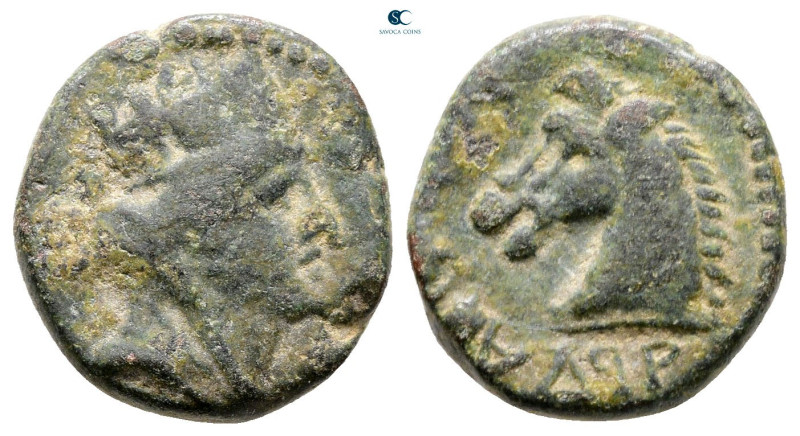 Cilicia. Aigeai. Pseudo-autonomous issue AD 138-161. 
Bronze Æ

16 mm, 4,87 g...