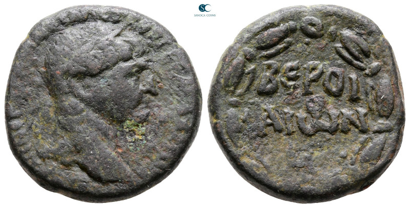 Cyrrhestica. Beroea. Trajan AD 98-117. 
Bronze Æ

24 mm, 12,43 g



Nearl...