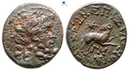 Seleucis and Pieria. Antioch. Pseudo-autonomous issue. Time of Augustus 27 BC-AD 14. 
Bronze Æ

20 mm, 6,20 g



Nearly Very Fine
