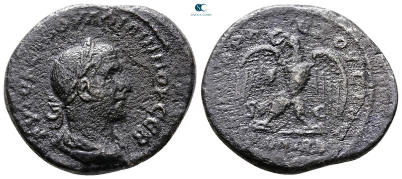 Seleucis and Pieria. Antioch. Philip I Arab AD 244-249. 
Billon-Tetradrachm

...