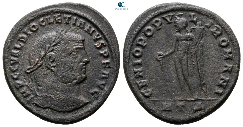 Diocletian AD 284-305. Heraclea
Follis Æ

26 mm, 7,89 g



Nearly Very Fi...