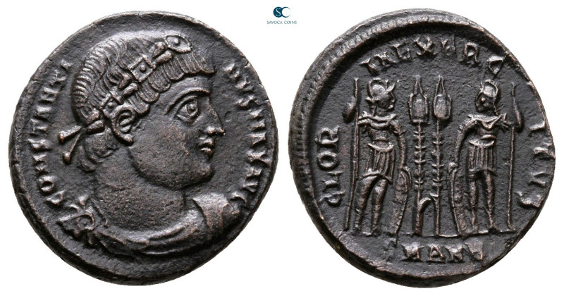 Constantine I the Great AD 306-337. Antioch
Follis Æ

18 mm, 3,09 g



Ve...