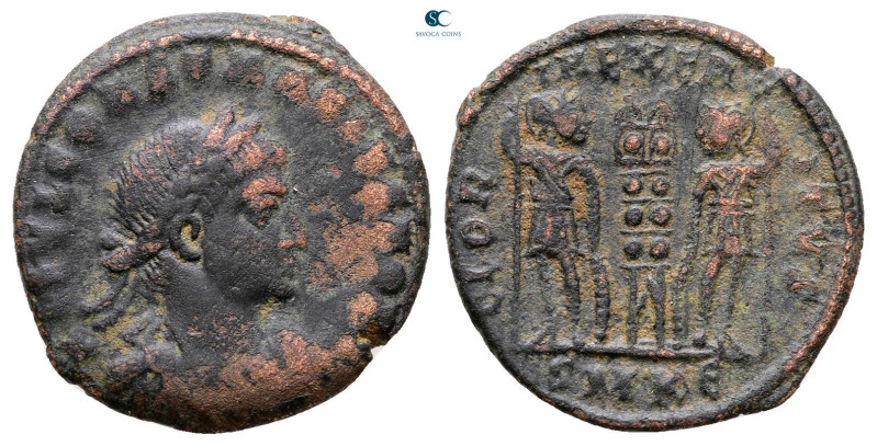 Constans, as Caesar AD 333-337. Cyzicus
Follis Æ

19 mm, 2,69 g



Fine