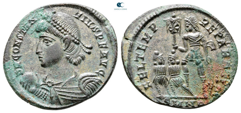 Constantius II AD 347-361. Nicomedia
Centenionalis Æ

22 mm, 3,25 g



Ex...