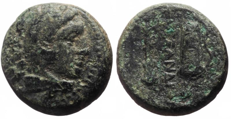 Kings of Macedon, Alexander III the Great (336-323 BC), AE (Bronze, 17.4 mm, 6.3...