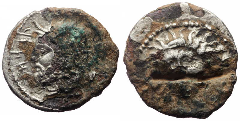 Cyprus, uncertain, 4th century BC, stater subaerat (Bronze platered, 24.0 mm, 7....