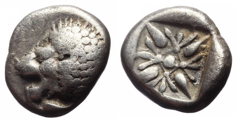 Ionia, Miletos, AR obol or 1/12 of stater, (Silver, 9.2 mm, 1.10 g), late 6th-ea...