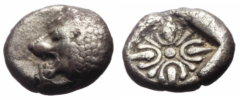 Ionia, Miletos, AR obol or 1/12 of stater, (Silver, 9.6 mm, 1.16 g), late 6th-ea...