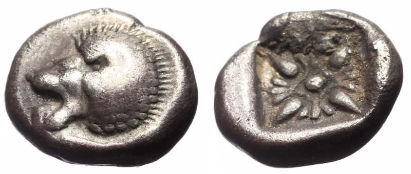 Ionia, Miletos, AR obol or 1/12 of stater, (Silver, 9.4 mm, 1.15 g), late 6th-ea...