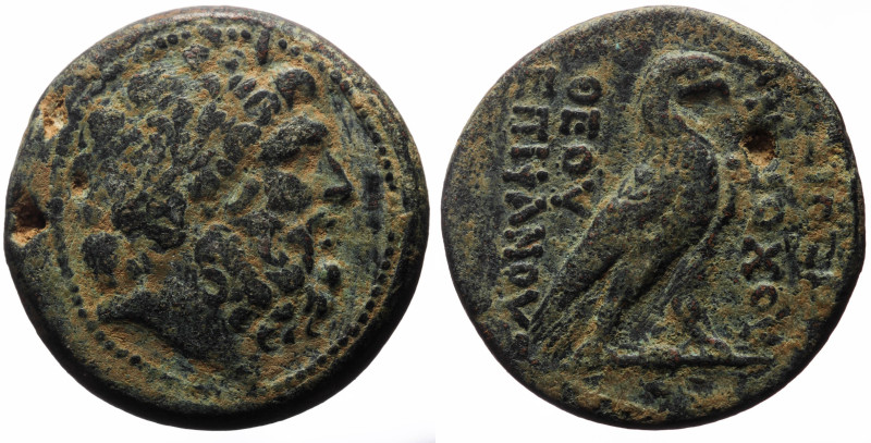 Seleukid Kings of Syria, Antiochos IV Epiphanes (175-164 BC), Æ (Bronze, 34.1 mm...