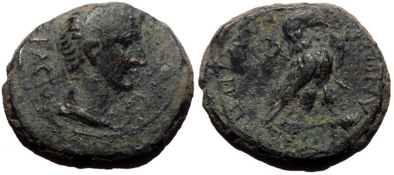 Phrygia, Amorium AE (Bronze, 6.41g, 20mm) Augustus (27 BC - 14 AD) Magistrate: K...