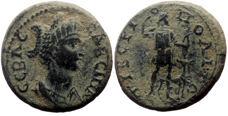 Phrygia, Tiberiopolis, Sabina Augusta, AE diassarion (Bronze, 19.1 mm, 4.01 g), ...