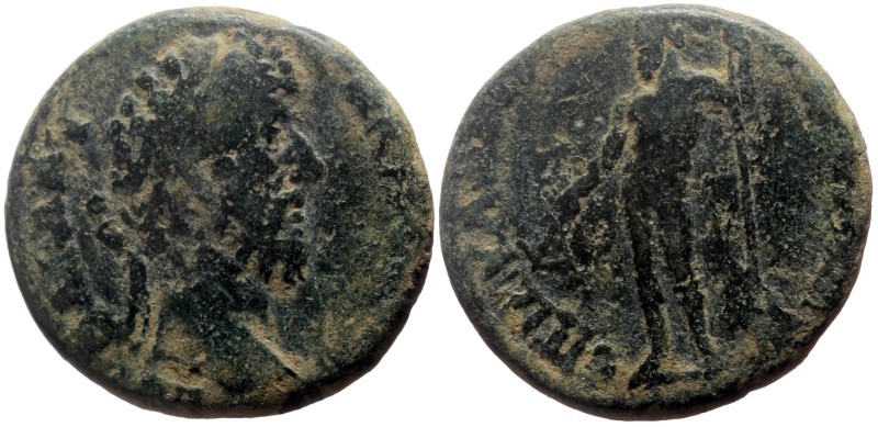 Phrygia, Ancyra, Lucius Verus (161-169), AE (Bronze, 21.8 mm, 6.96 g), struck un...