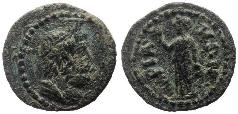 Phrygia, Bria AE (Bronze, 3.04g, 20mm) Pseudo-autonomous, Time of Septimius Seve...