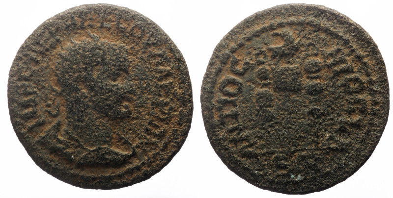 Pisidia, Antioch AE (Bronze, 5.96g, 23mm) Valerian (253-260) 
Obv: IMP CAE P AE...