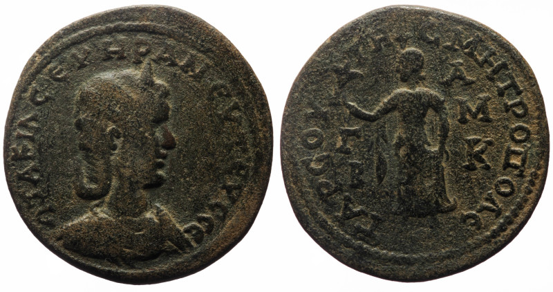 Cilicia, Tarsus, Otacilia Severa (244-249), Æ (Bronze, 32.7 mm, 14.23 g). 
Obv:...