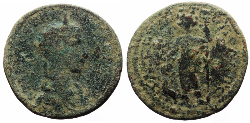 Cilicia, Tarsos AE (Bronze, 15.97g, 33mm) Tranquillina (241-244)
Obv: CABINЄIAN...