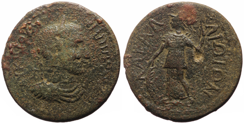 Cilicia, Carallia AE (Bronze, 17.22g, 33mm) Philip I (244-249) 
Obv: ΑΥ Κ Μ ΙΟΥ...