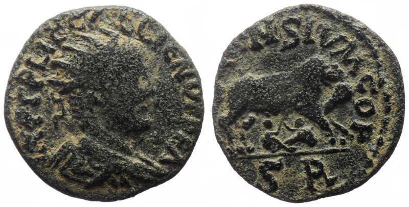 Lycaonia, Iconium, Gallienus (253-268), AE (Bronze, 22.0 mm, 5.45 g).
Obv: IMP ...