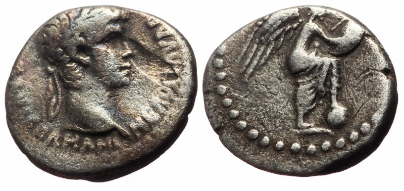 Cappadocia, Caesarea-Eusebia AR Hemidrachm (Silver, 1.56g, 13mm) Nero (54-68) ca...