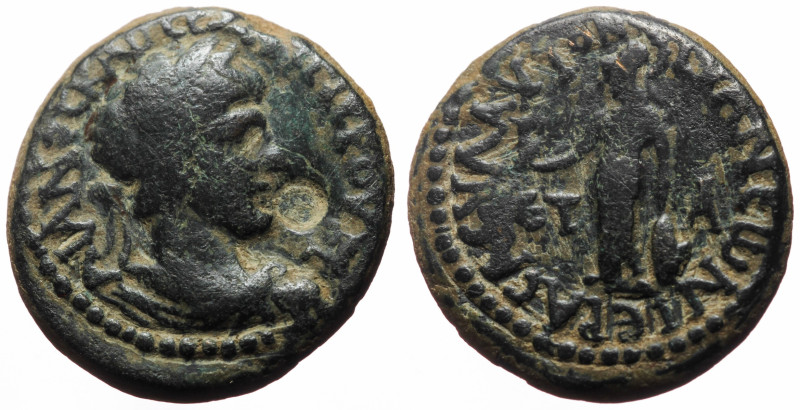 Cappadocia, Tyana AE (Bronze, 7.25g, 21mm) Trajan (98-117) Issue: Year 1 (98)
O...