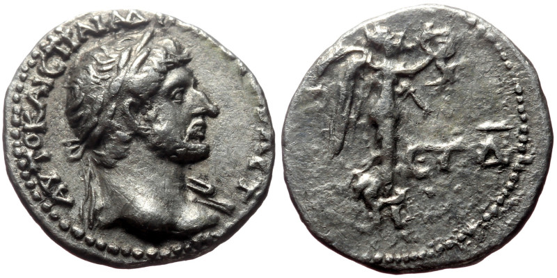 Cappadocia, Caesarea Hadrianus (117-138) AR Hemidrachm (Silver, 15mm, 1.79g) , D...