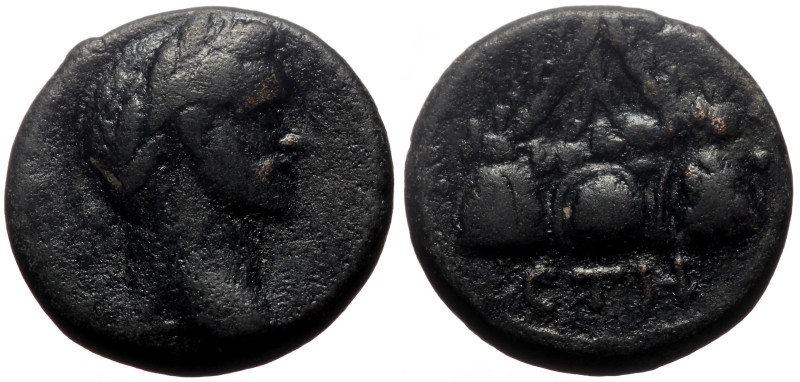 Cappadocia, Caesarea AE (Bronze, 10.10g, 21mm) Antoninus Pius (138-161) Issue: A...