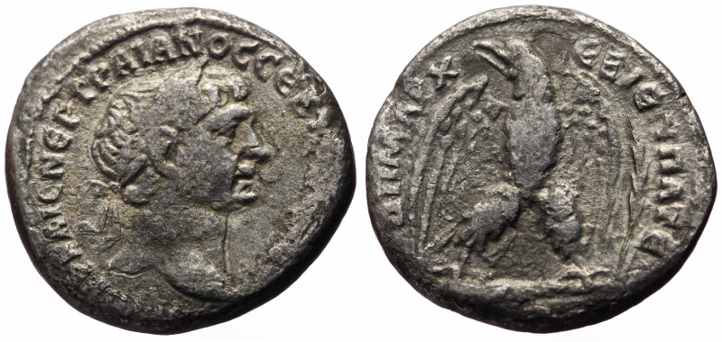 Phoenicia, Roman Province, Trajan (98-117) AR Tetradrachm (Silver, 12.48g, 25mm)...
