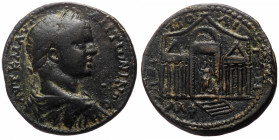 Phoenicia, Tripolis AE (Bronze, 12.93g, 25mm) Elagabal (218-222) Issue: AΛΦ = 531 (group 1b) (219/220)
Obv: ΑΥΤ Κ ΜΑΡ ΑΝΤωΝΙΝΟϹ; laureate, draped and...