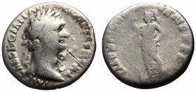 Domitian (81-96) AR Denarius (Silver, 3.00g, 18mm) Rome, 92. 
Obv: IMP CAES DOMIT AVG GERM P M TR P XI, laureate head right 
Rev: IMP XXII COS XVI C...