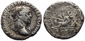 Trajan (98-117), denarius subaerat (Bronze silvered, 18.1 mm, 2.76 g), Rome, 116-117. 
Obv: IMP TRAIANO AVG GER DAC P M TR P COS VI P P, laureate bus...
