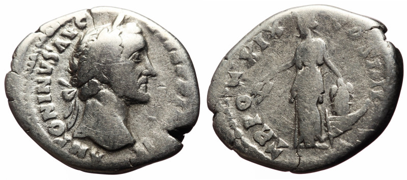 Antoninus Pius (138-161) AR Denarius (Silver, 3.17g, 20mm) Rome.
Obv: ANTONINVS...