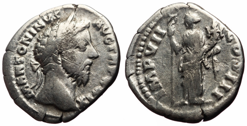 *Unique, not in RIC nor in OCRE*
Marcus Aurelius (161-180) AR Denarius (Silver,...