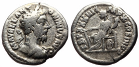 Marcus Aurelius (161-180) AR Denarius (Silver, 3.13g, 19mm) Rome.
Obv: M AVREL ANTONINVS AVG, Laureate, draped and cuirassed bust right.
Rev: TR P X...
